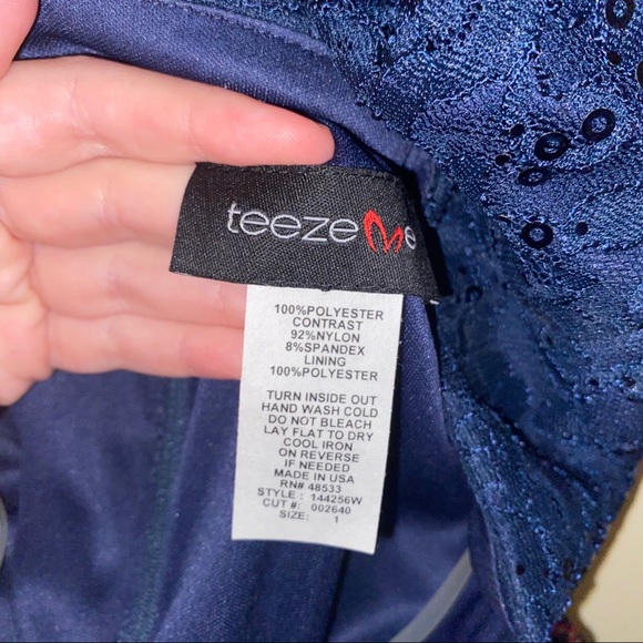 Two Piece Prom Dress - Picture 4 of 4